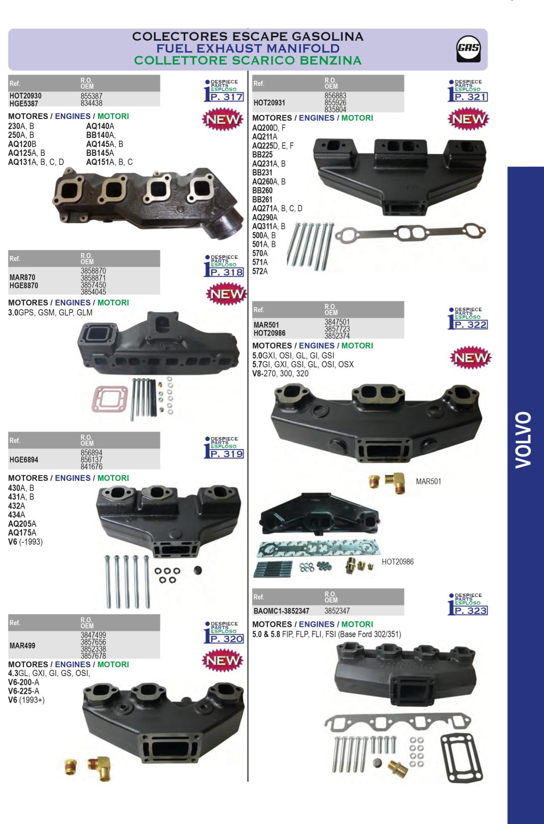 Volvo Penta İçten Takma Deniz Motoru Manifold 2 Volvo Penta İçten Takma Deniz Motoru Manifold